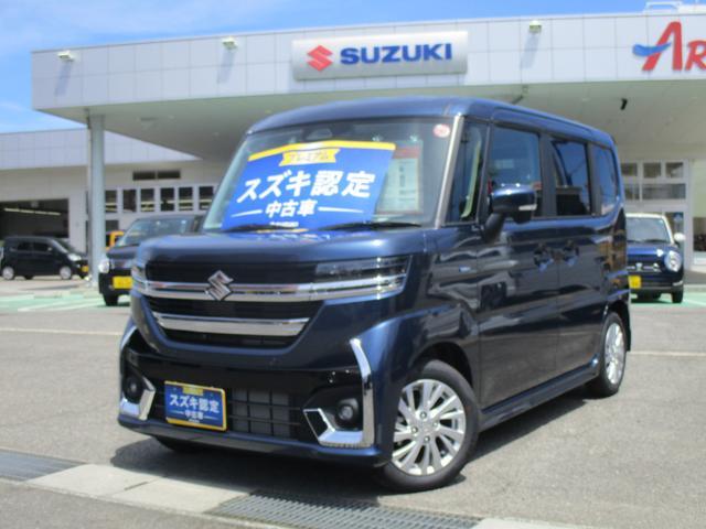 スペーシア　カスタム　カスタム　ＨＹＢＲＩＤ　ＧＳ　２ＷＤ　全