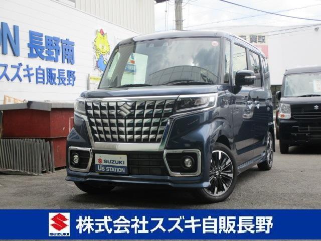 スペーシア　カスタム　４ＷＤ　カスタム　ＨＹＢＲＩＤ　ＸＳ　３型　両側