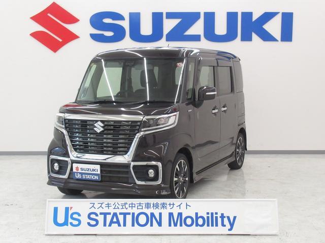 スペーシア　カスタム　４ＷＤ(スズキ) カスタム　ＨＹＢＲＩＤ　ＸＳ　ナビ　バッ 中古車画像