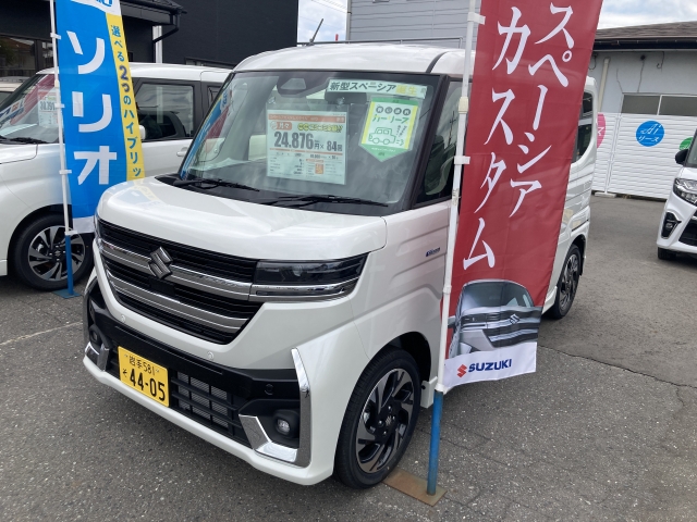 スペーシア　カスタム　４ＷＤ(スズキ) ハイブリッドＸＳ 中古車画像