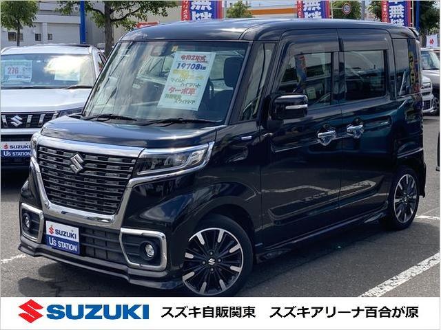 スペーシア　カスタム　４ＷＤ　ＨＹＢＲＩＤ　ＸＳターボ　４ＷＤ　衝突被