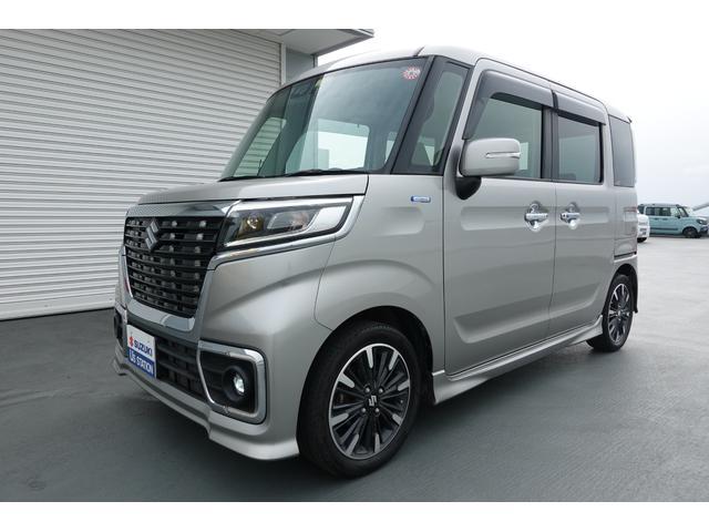 スペーシア　カスタム　４ＷＤ　ＨＹＢＲＩＤ　ＸＳ　４ＷＤ　ナビ・バック