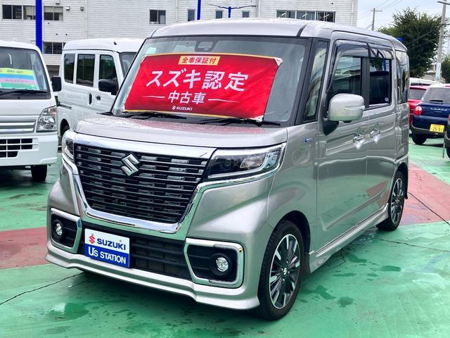 スペーシア　カスタム　カスタム　ＨＹＢＲＩＤ　ＸＳターボ衝突被