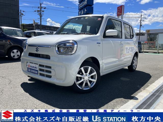 アルト(スズキ) ＨＹＢＲＩＤ　Ｘ　当社社用ＵＰ車　セーフ 中古車画像