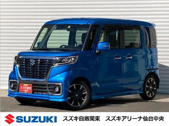 スペーシア　カスタム　カスタム　ＨＹＢＲＩＤ　ＸＳ　７インチワ