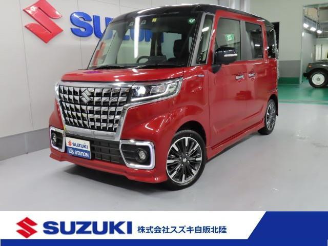 スペーシア　カスタム　４ＷＤ(スズキ) ハイブリッドＸＳ　４ＷＤ　カーナビ／全方 中古車画像