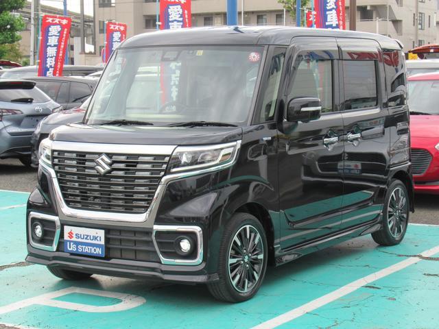 スペーシア　カスタム　４ＷＤ　カスタム　ＨＹＢＲＩＤ　ＸＳターボ　ナビ