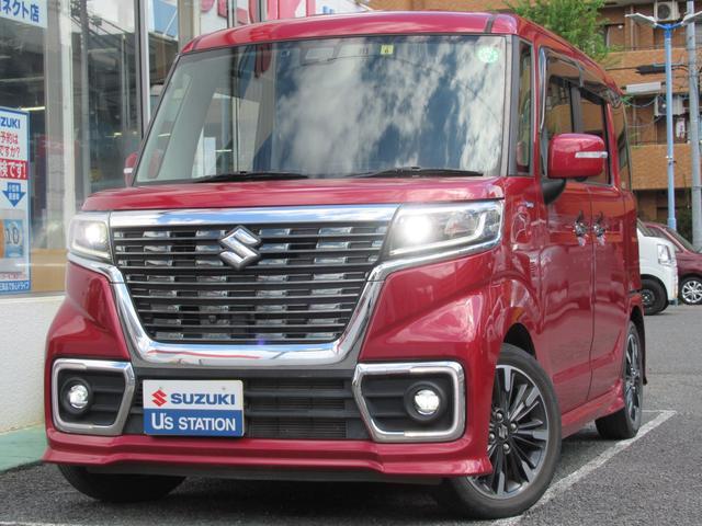 スペーシア　カスタム(スズキ) カスタムＨＹＢＲＩＤ　ＸＳターボ／ナビ・ 中古車画像