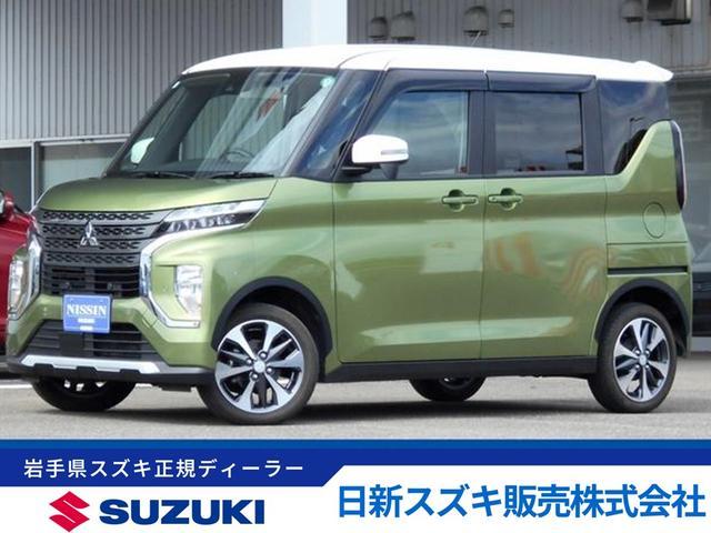 ｅＫクロス　スペース　４ＷＤ　Ｔ　４ＷＤ　純正ナビ　バックカメラ　左電