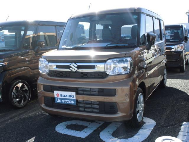 スペーシア　ＨＹＢＲＩＤ　Ｘ　両側電動スライドドア　