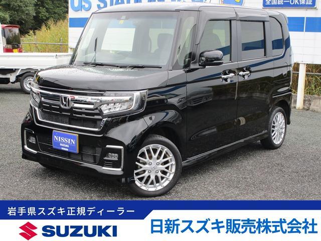 Ｎ　ＢＯＸ　カスタム　４ＷＤ　Ｌ　ターボ　ナビ　ＥＴＣ　前後ドライブレ