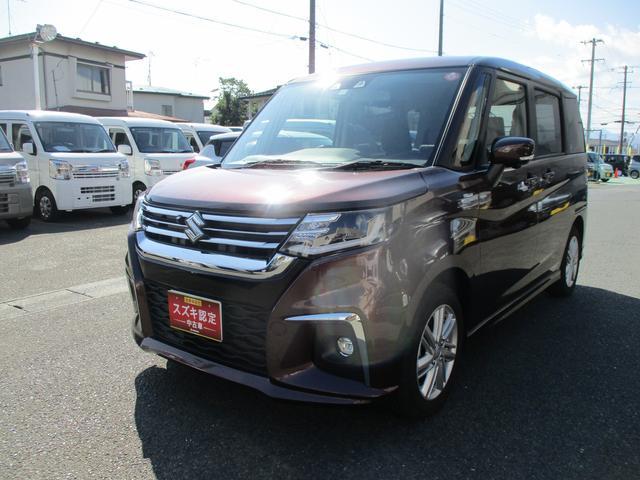 ソリオ　４ＷＤ　ＨＹＢＲＩＤ　ＭＺ　４ＷＤ　ＣＶＴ　衝突