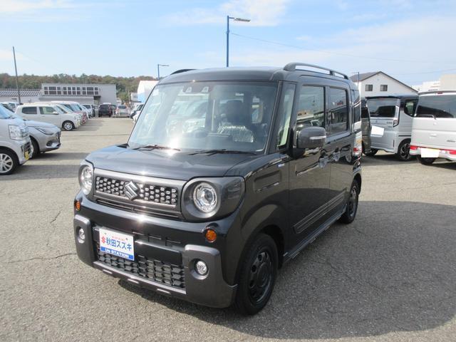 スペーシア　ギア　４ＷＤ　ＨＹＢＲＩＤ　ＸＺターボ　４ＷＤ　衝突被