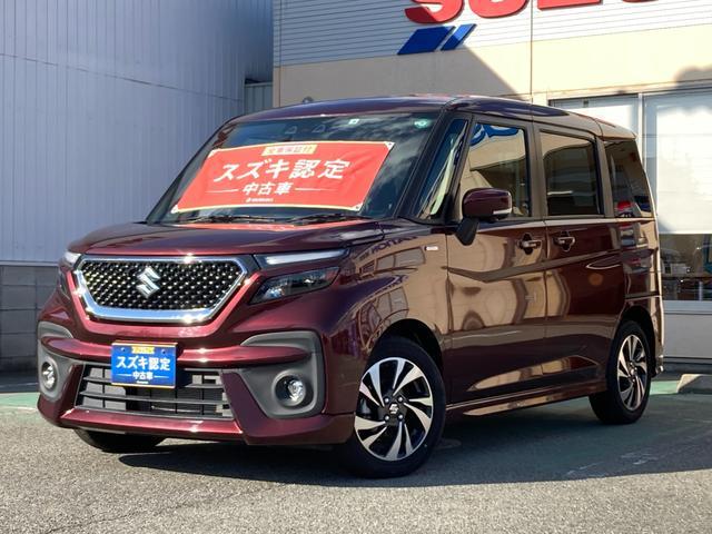 ソリオ　バンディット　ＨＹＢＲＩＤ　ＭＶ　元店頭試乗車使用　オ