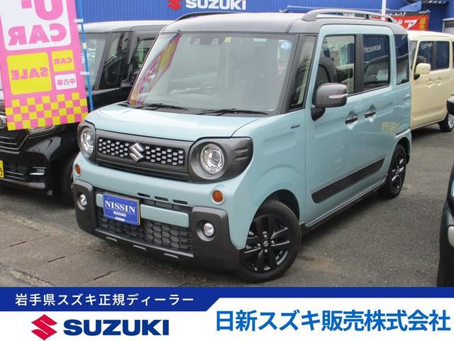 スペーシア　ギア　４ＷＤ　ギア　ＨＹＢＲＩＤ　ＸＺ　４ＷＤ　両側電