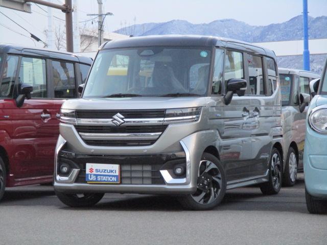 スペーシア　カスタム　カスタム　ＨＹＢＲＩＤ　ＸＳターボ　両側