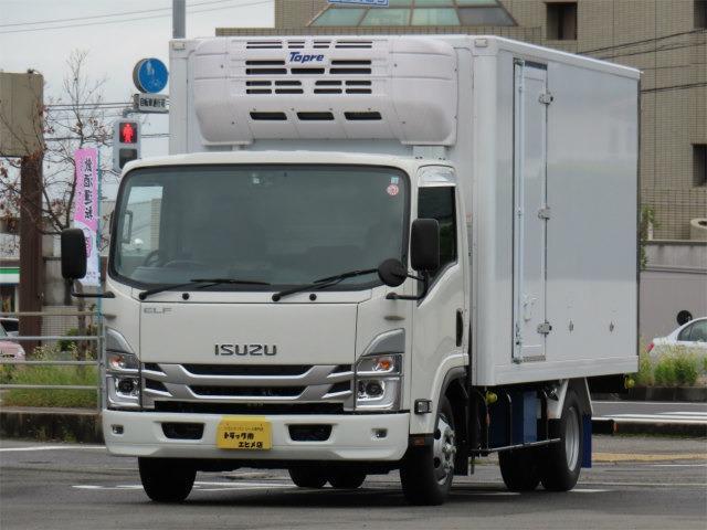 エルフ　３ｔ　ワイドロング　冷蔵・冷凍車