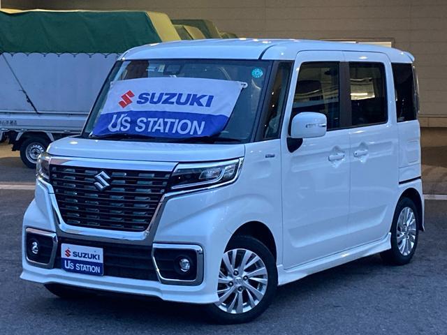 スペーシア　カスタム　カスタム　ＨＹＢＲＩＤ　ＧＳ　ナビ　バッ