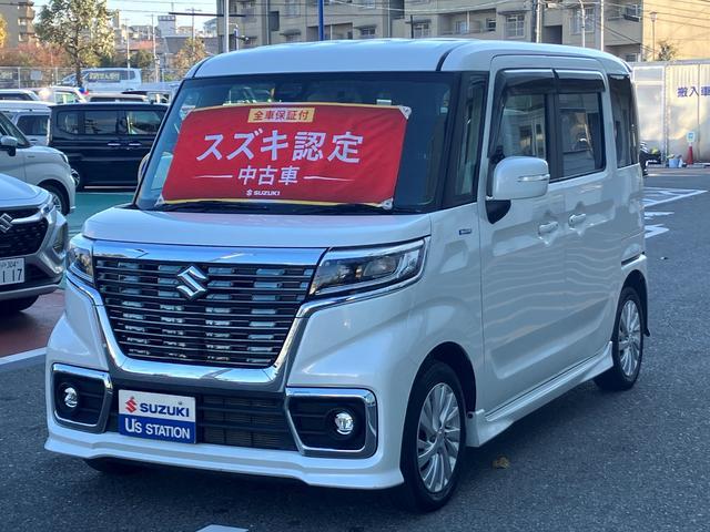 スペーシア　カスタム　カスタム　ＨＹＢＲＩＤ　ＧＳ　　衝突被害