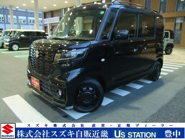 スペーシア　ベース　ＸＦ　衝突被害軽減ブレーキ／試乗車／新車