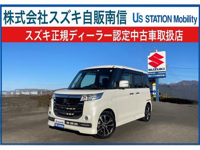 スペーシア　カスタムＺ　４ＷＤ　ターボ　４ＷＤ　衝突被害軽減ブレーキ　ナ