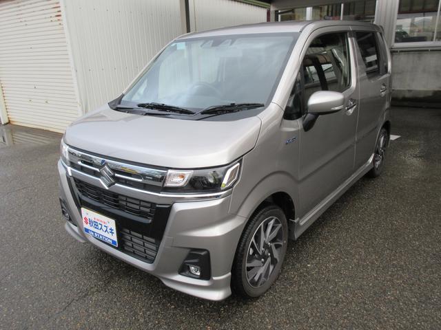 ワゴンＲ　カスタムＺ　４ＷＤ　ＨＹＢＲＩＤ　ＺＴ　４ＷＤ　衝突軽減　オ