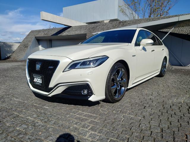 クラウン　セダン　ハイブリッド　ＲＳ　メーカーナビ・バックモニター・ＬＥ