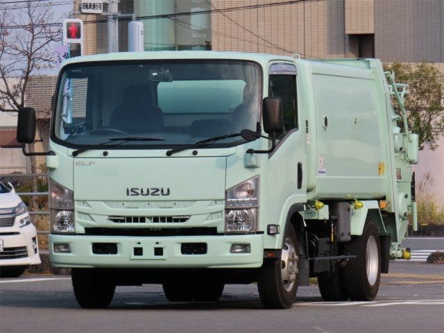 エルフ　３．２５ｔ　ワイド　巻込パッカー