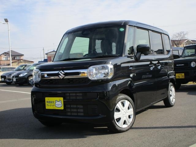 スペーシア　ＨＹＢＲＩＤ　Ｘ　両側電動Ｓドア　前後ブ