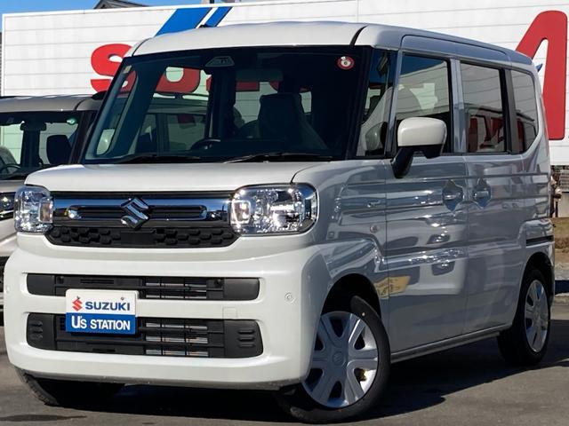 スペーシア　ＨＹＢＲＩＤ　Ｘ　元試乗車　オーディオレ