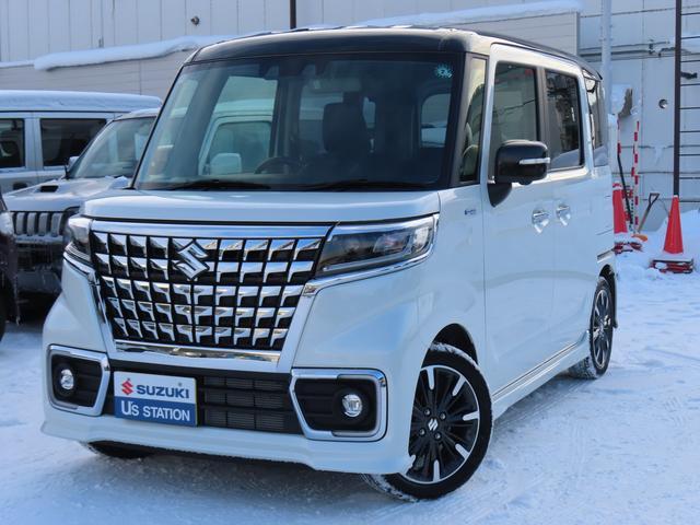スペーシア　カスタム　４ＷＤ　カスタム　ＨＹＢＲＩＤ　ＸＳターボ　３型