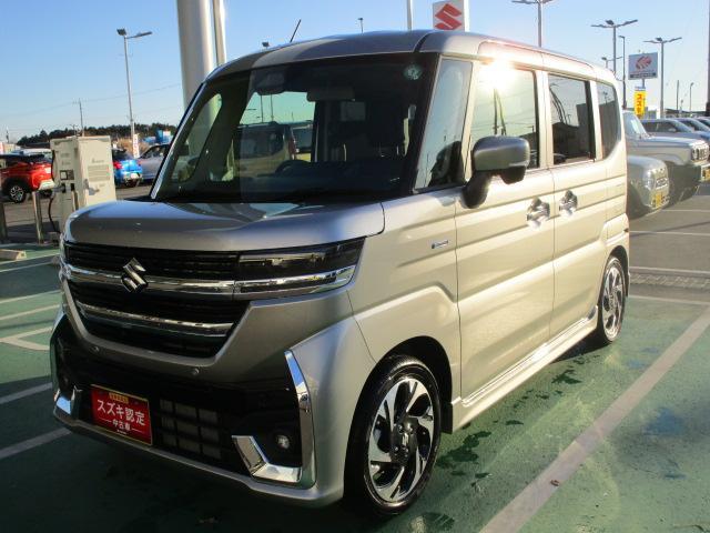 スペーシア　カスタム　カスタム　ＨＹＢＲＩＤ　ＸＳターボ　全方