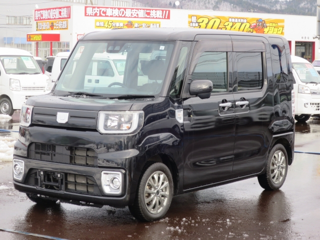 ウェイク　４ＷＤ　Ｌリミテッド　ＳＡ３　ナビ　衝突安全