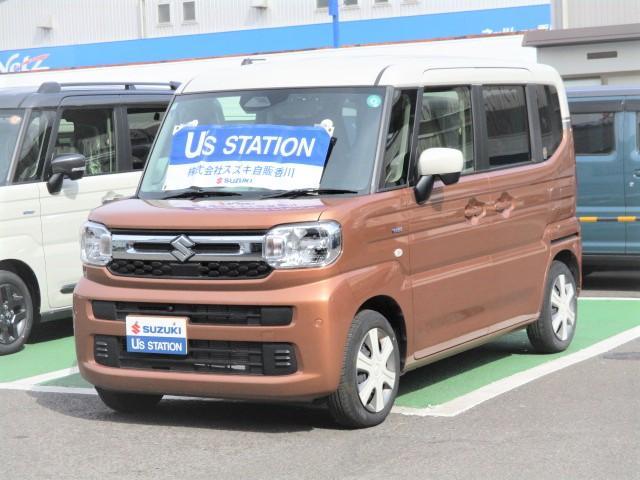 スペーシア　ＨＹＢＲＩＤ　Ｘ　９インチナビ＋全方カメ