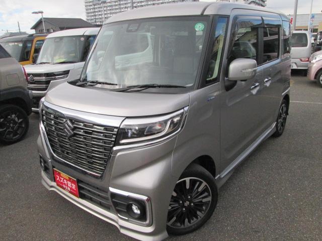 スペーシア　カスタム　カスタムＨＹＢＲＩＤ　ＸＳターボ８インチ