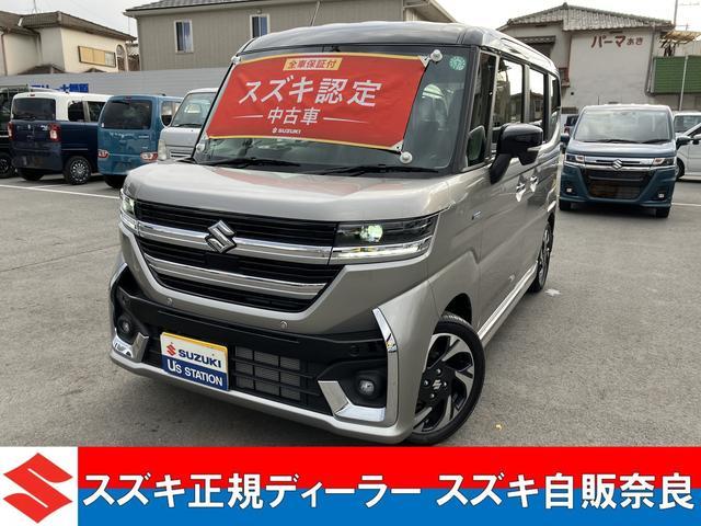 スペーシア　カスタム　カスタム　ＨＹＢＲＩＤ　ＸＳ　元試乗車　