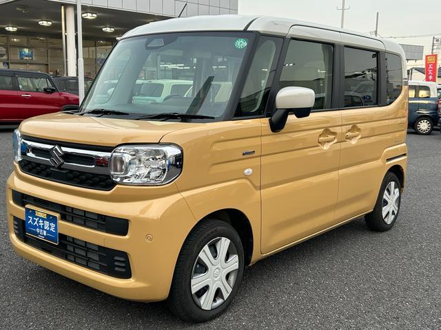 スペーシア　ＨＹＢＲＩＤ　Ｘ　元試乗車　セーフティパ