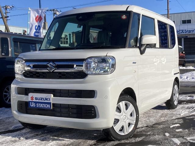 スペーシア　４ＷＤ　ハイブリッドＸ　４ＷＤ　☆前後ブレーキサ