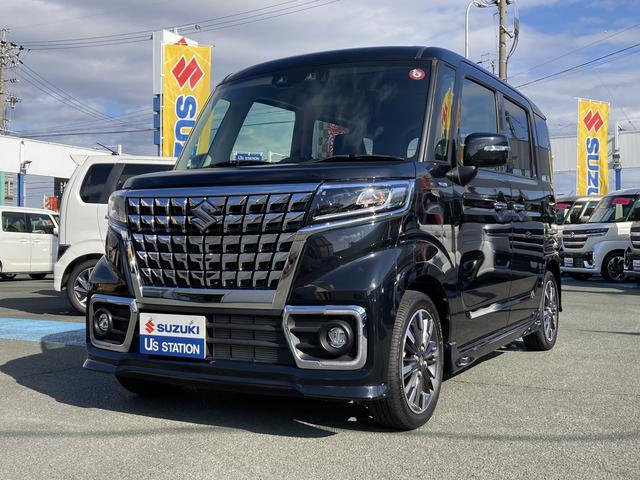 スペーシア　カスタム　ＨＹＢＲＩＤ　ＸＳ　３型　衝突軽減ブレー