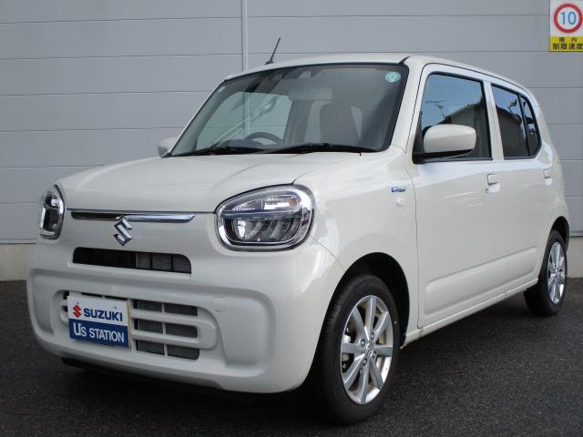 アルト　ＨＹＢＲＩＤ　Ｘ　２型　当社試乗車　前後