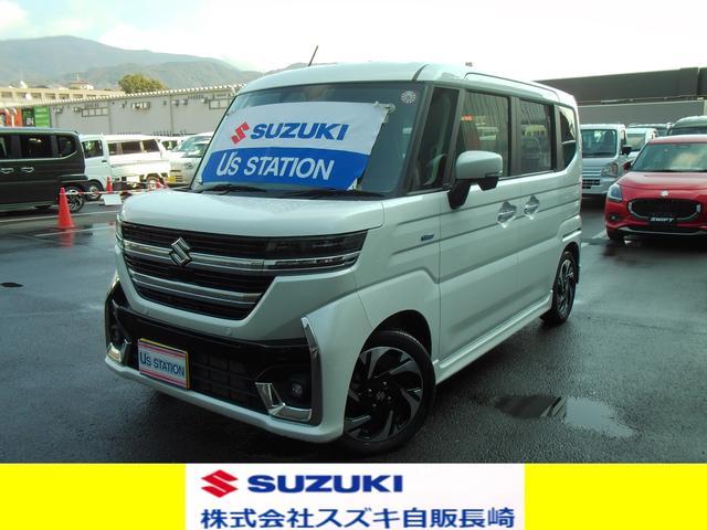 スペーシア　カスタム　カスタム　ＨＹＢＲＩＤ　ＸＳ　ナビ　全方