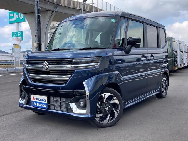 スペーシア　カスタム　ＨＹＢＲＩＤ　ＸＳ　電動パーキングブレー