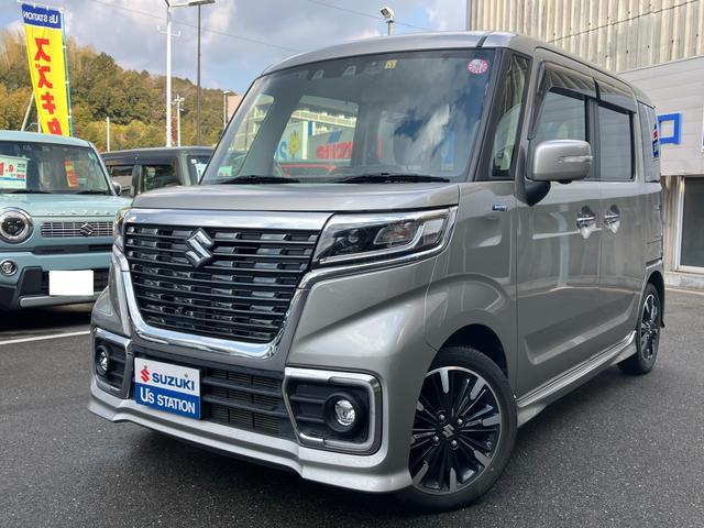 スペーシア　カスタム　カスタム　ＨＹＢＲＩＤ　ＸＳターボ　前後
