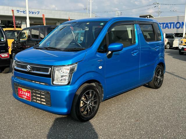 ワゴンＲ　ＨＹＢＲＩＤ　ＦＸ　７インチナビ　ＥＴＣ