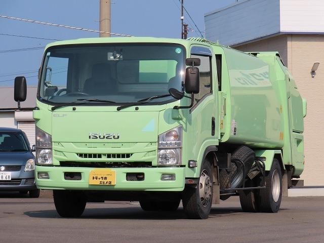 エルフ　３．１ｔ　ワイド　巻込パッカー