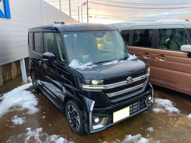 スペーシア　カスタム　４ＷＤ　カスタム　ＨＹＢＲＩＤ　ＸＳターボ　★当