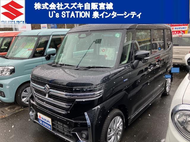 スペーシア　カスタム　カスタム　ＨＹＢＲＩＤ　ＧＳ　　２ＷＤ　