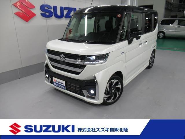 スペーシア　カスタム　カスタム　ＨＹＢＲＩＤ　ＸＳ　カーナビ／