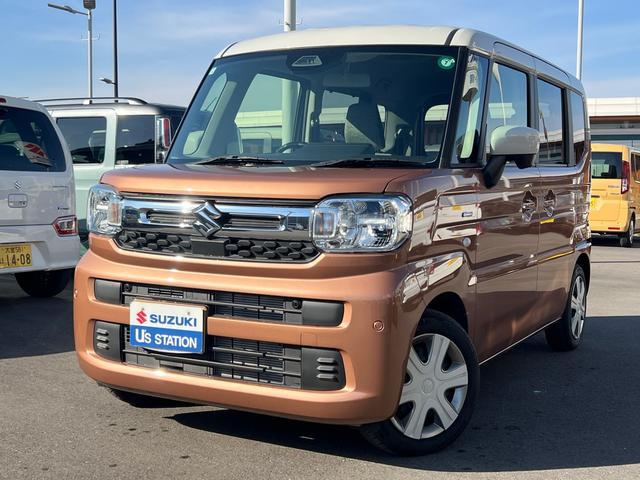 スペーシア　ＨＹＢＲＩＤ　Ｘ　追従停止保持ＡＣＣ　車