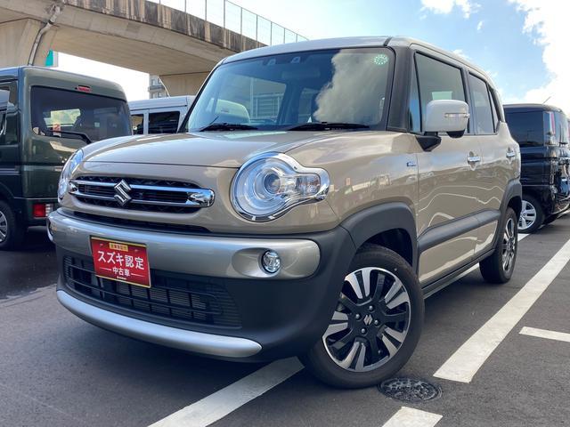 クロスビー　ＨＹＢＲＩＤ　ＭＺ　試乗車アップ　前後ブ
